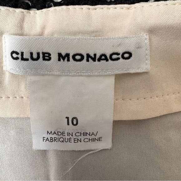 Club Monaco Black Lace Mini Skirt Size 10 Feminine - Picture 5 of 6